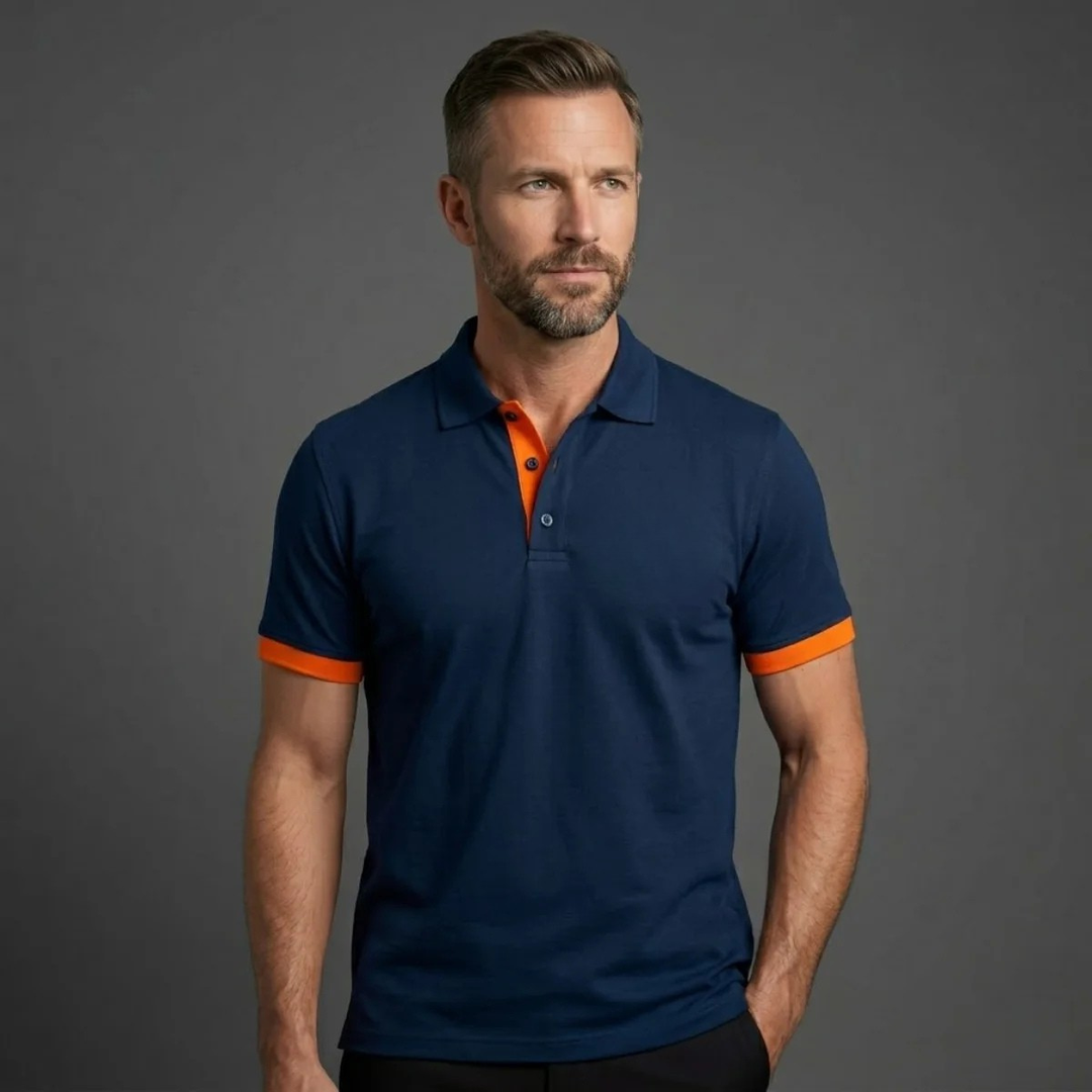 Freja Andersen | Herre Elegant poloshirt