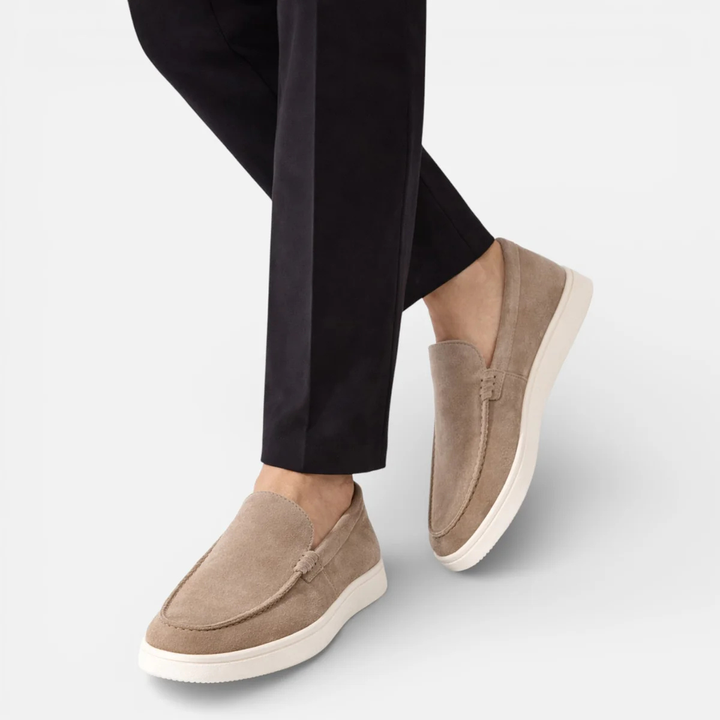 Albright | Herre Slip On ruskind loafers