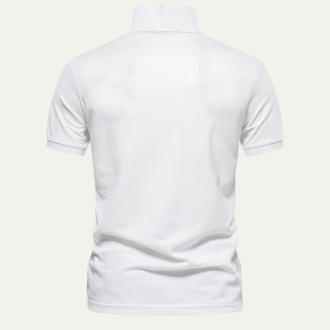 Freja Andersen | Herre klassisk bomuld poloshirt