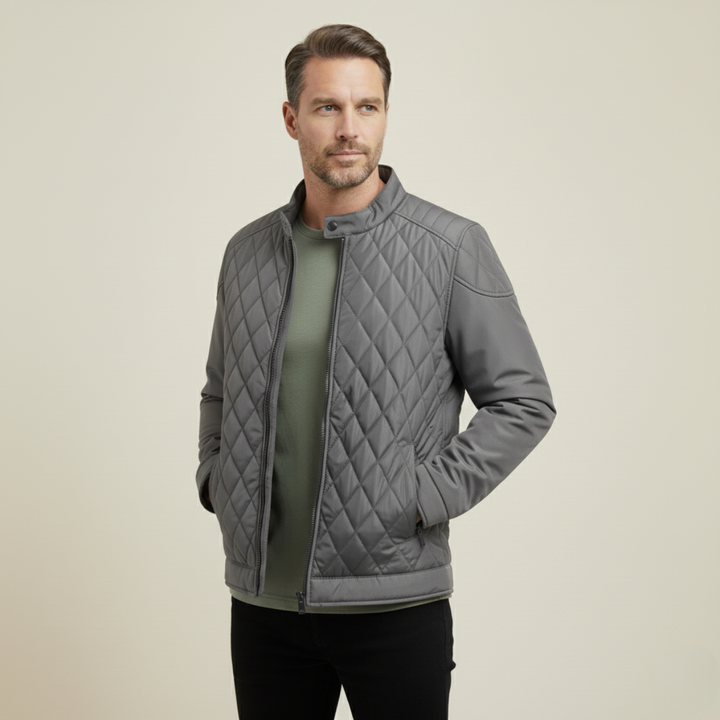 Freja Andersen | Herre vinter let Padded quiltet jakke