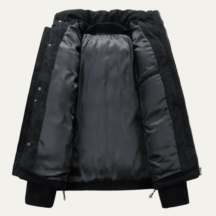 San Casciano herre ruskind vinter bomuld Padded pufferjakke