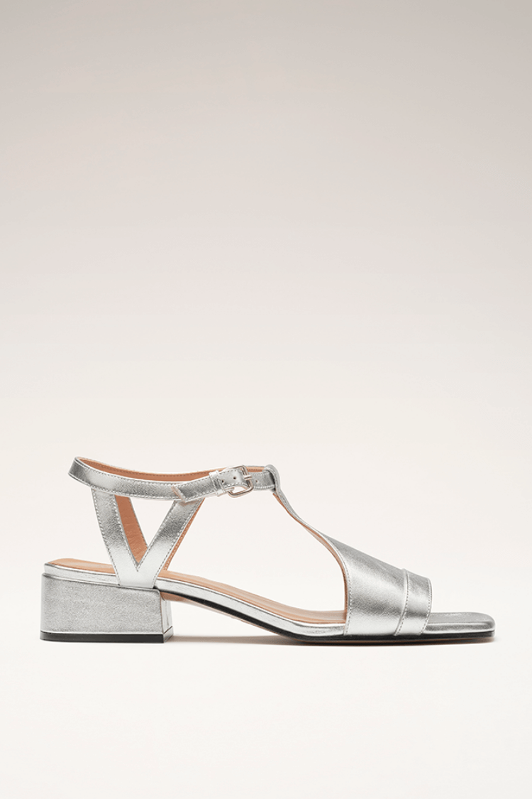 Serena | Skinnende sommersandaler