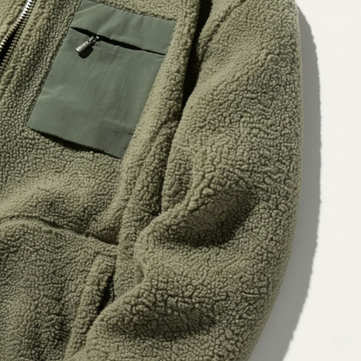 Freja Andersen | Herre udendørs varm Zip Up Fleece jakke