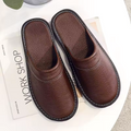 Malvern | Herre læder House sko Slip On Clogs