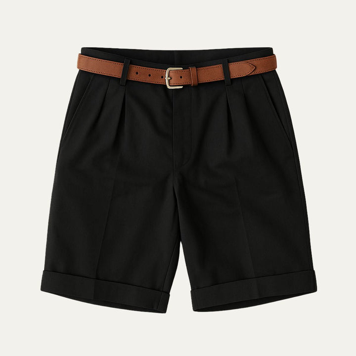 Henwick hør shorts - skræddersyet sommer shorts til mænd