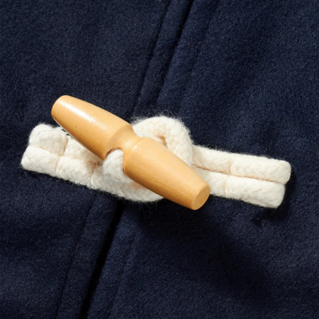 Montrose Ridge herre klassisk uldblanding vinter Toggle Duffle jakke