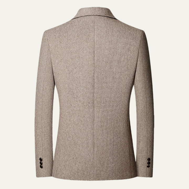 Freja Andersen | Herre stilren afslappet enkeltknappet jakkesæt blazer