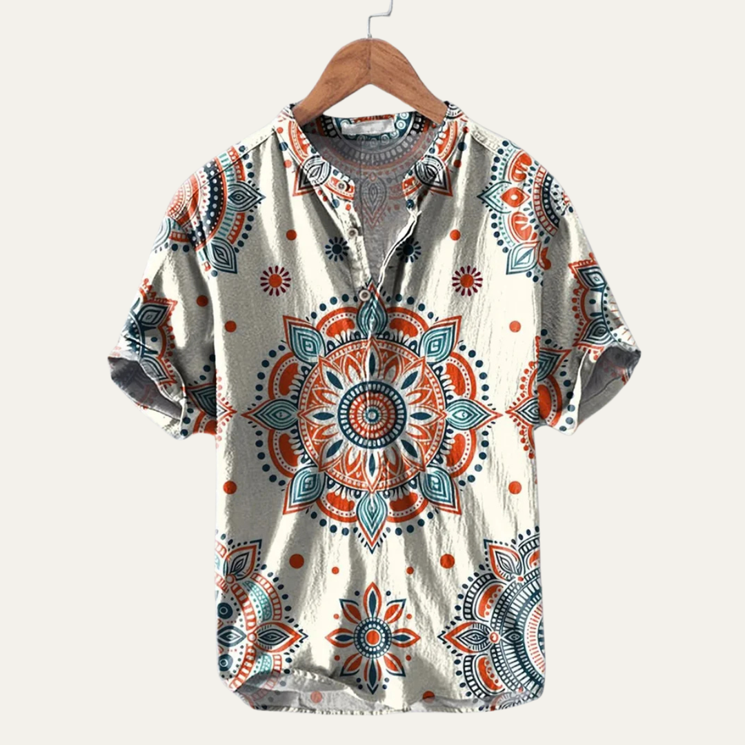Stonecrest Hill herre Hawaiian Tropical knaplukket Beach skjorte