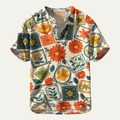 Stonecrest Hill herre Hawaiian Tropical knaplukket Beach skjorte