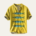 Willowcrest | Herre Hawaiian Tropical knaplukket sommer skjorte
