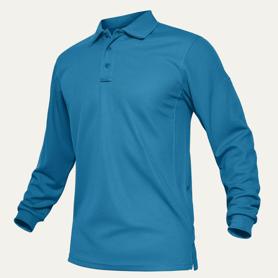 Freja Andersen | Herre Quick Dry let afslappet poloshirt