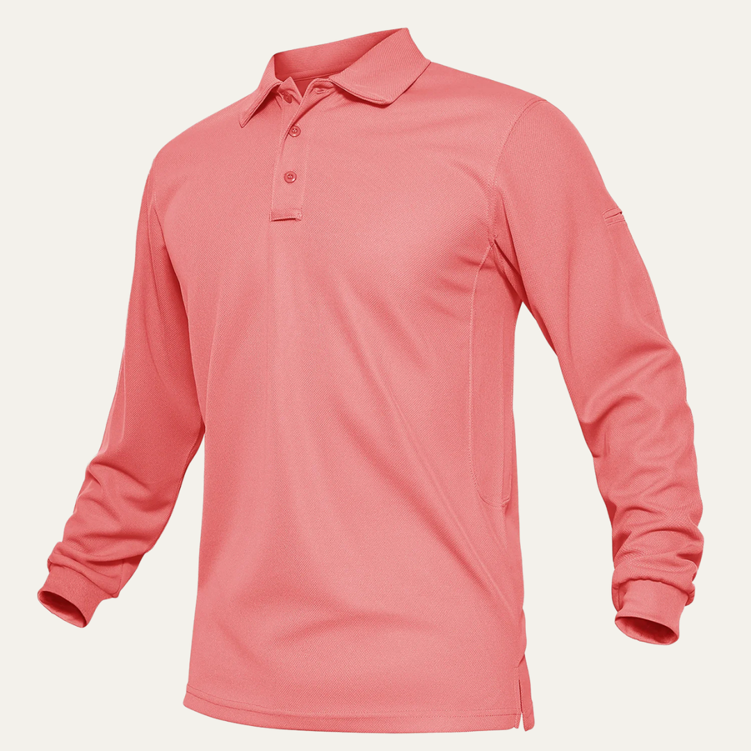 Freja Andersen | Herre Quick Dry let afslappet poloshirt