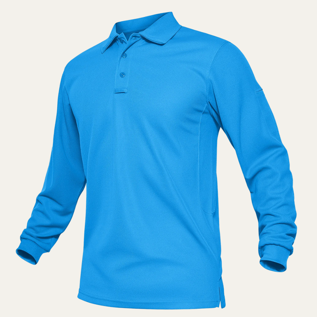 Freja Andersen | Herre Quick Dry let afslappet poloshirt