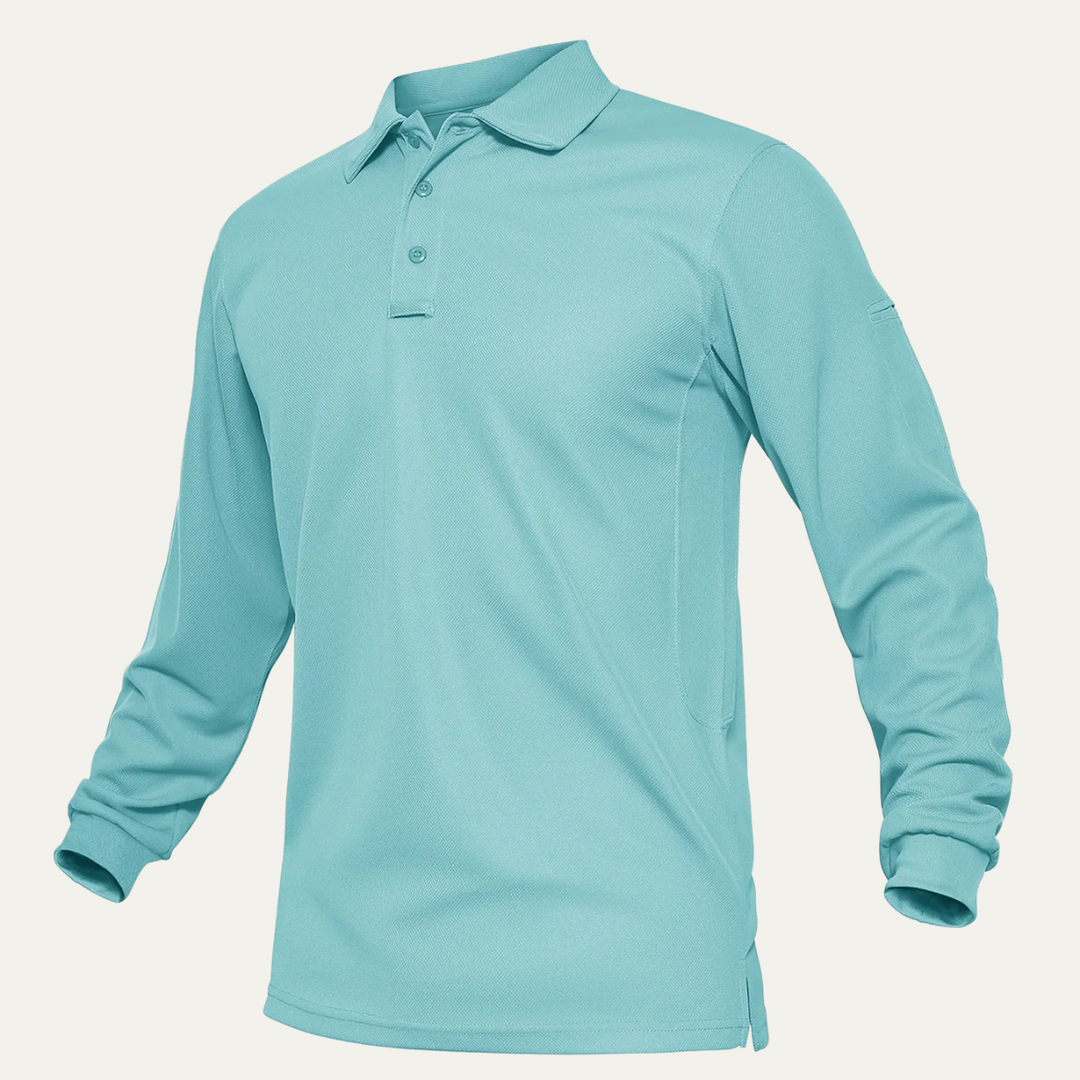 Freja Andersen | Herre Quick Dry let afslappet poloshirt
