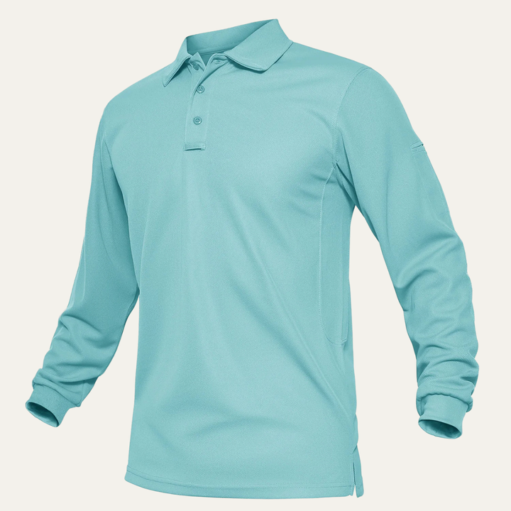 Freja Andersen | Herre Quick Dry let afslappet poloshirt