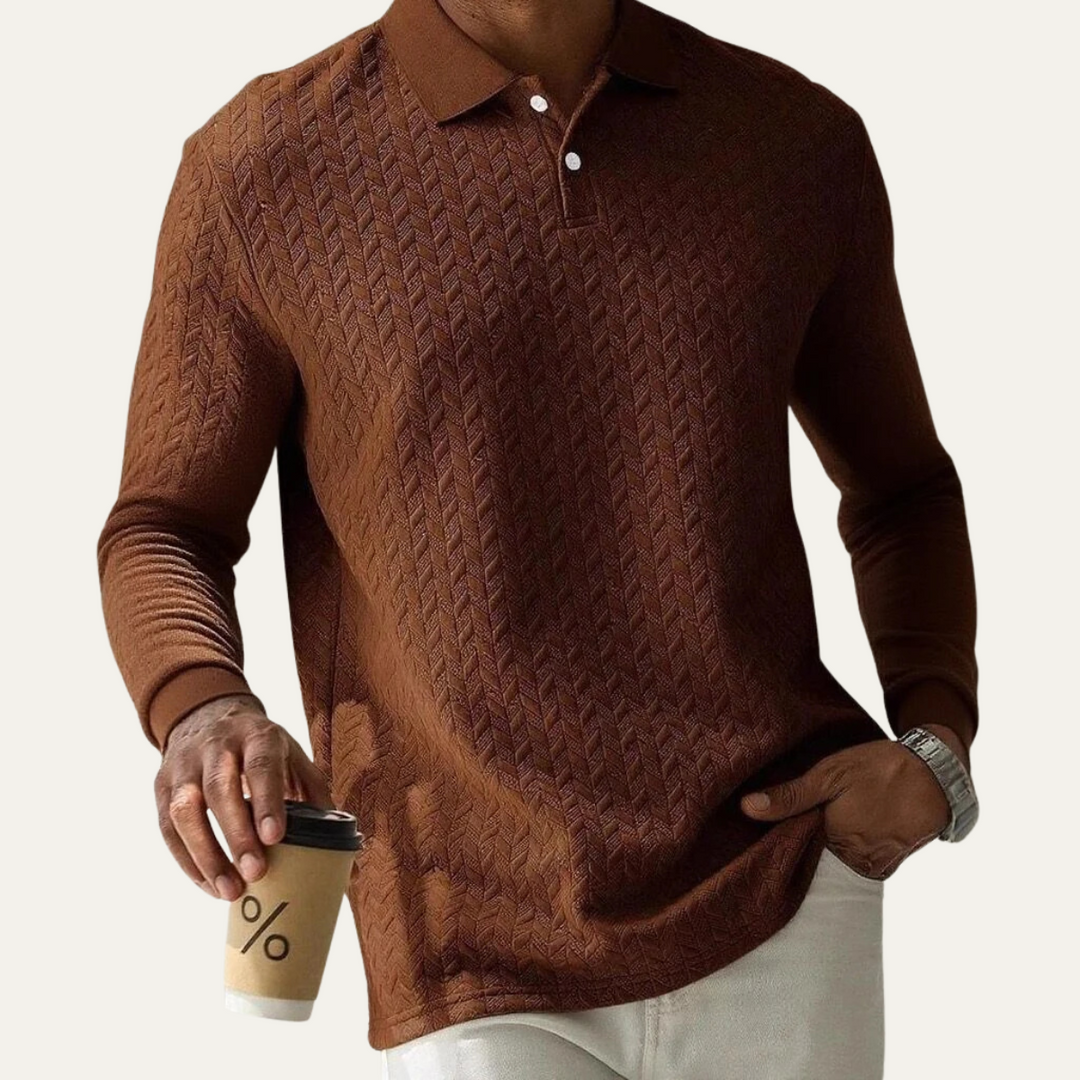Fort William herre business strik polo trøje