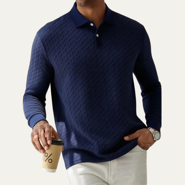 Fort William herre business strik polo trøje