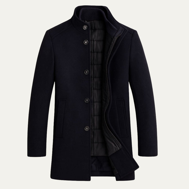Vienna uld frakke - herre klassisk vinter Overcoat