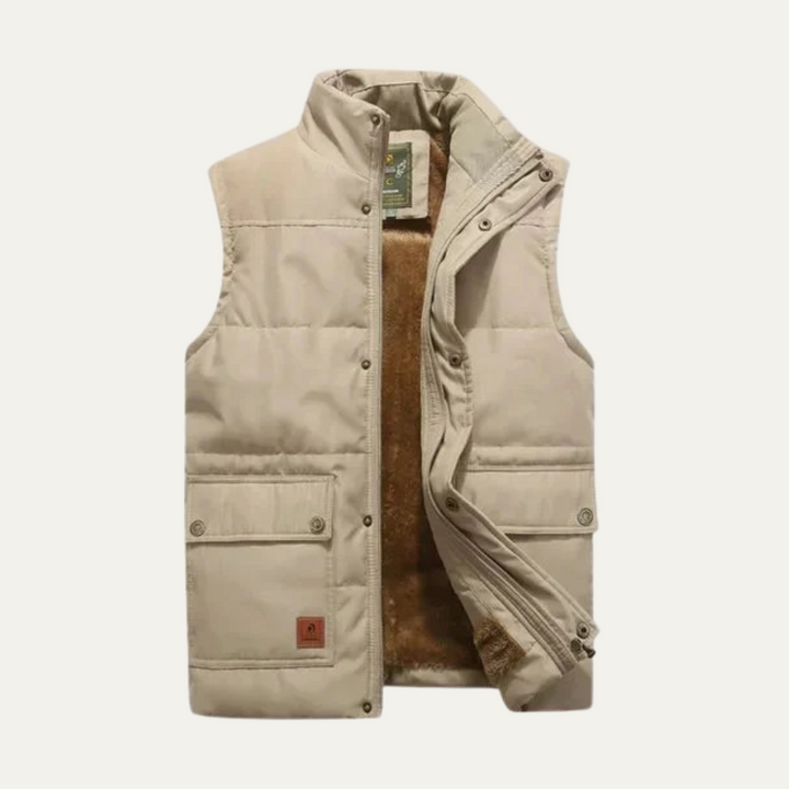 Freja Andersen | Herre varm moderne fleeceforet vinter Vest
