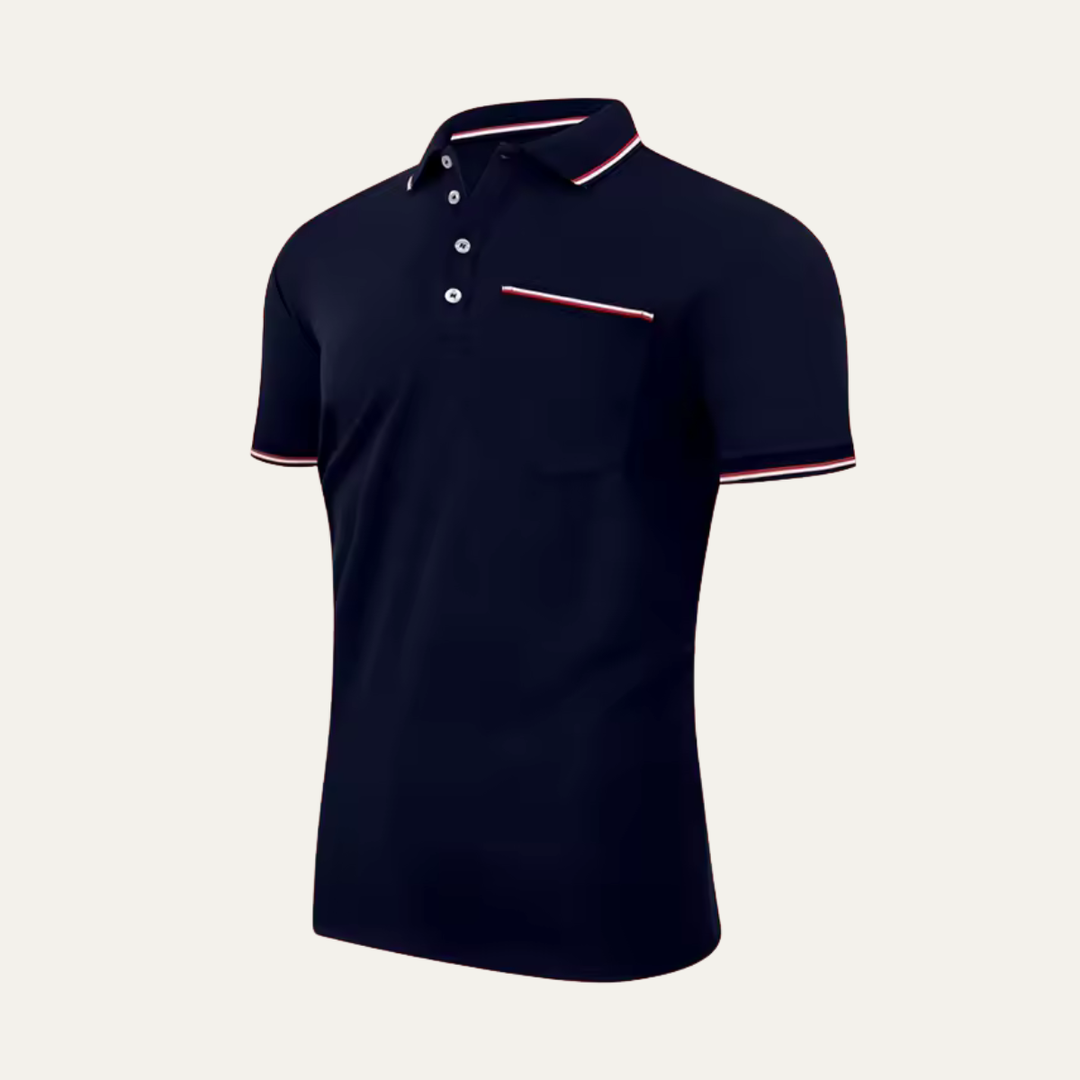 Freja Andersen | Herre stilren golfpoloshirt