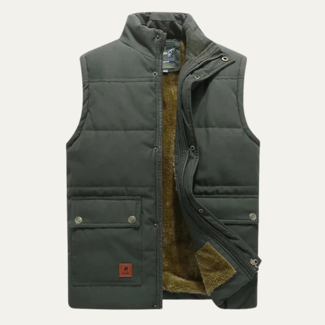 Freja Andersen | Herre varm moderne fleeceforet vinter Vest