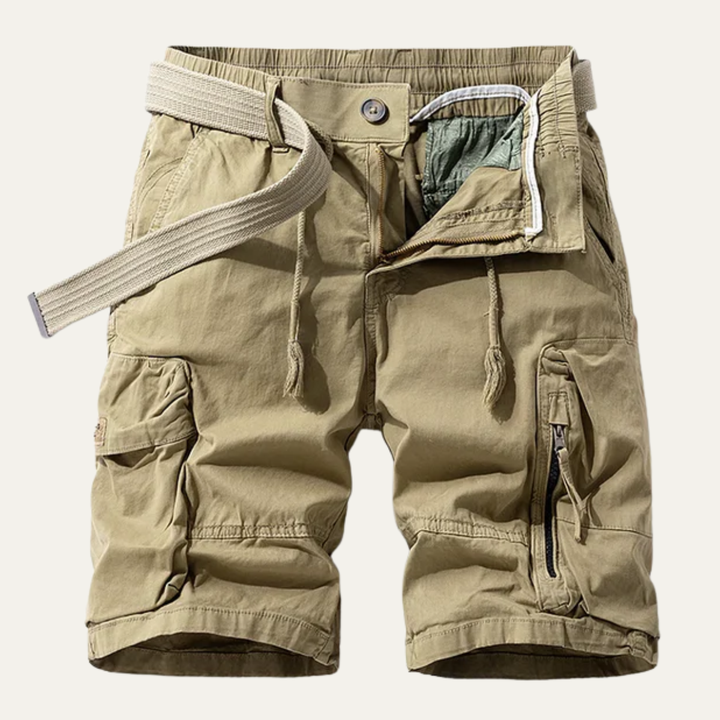 Freja Andersen | Herre afslappet Utility bomuld Cargo shorts