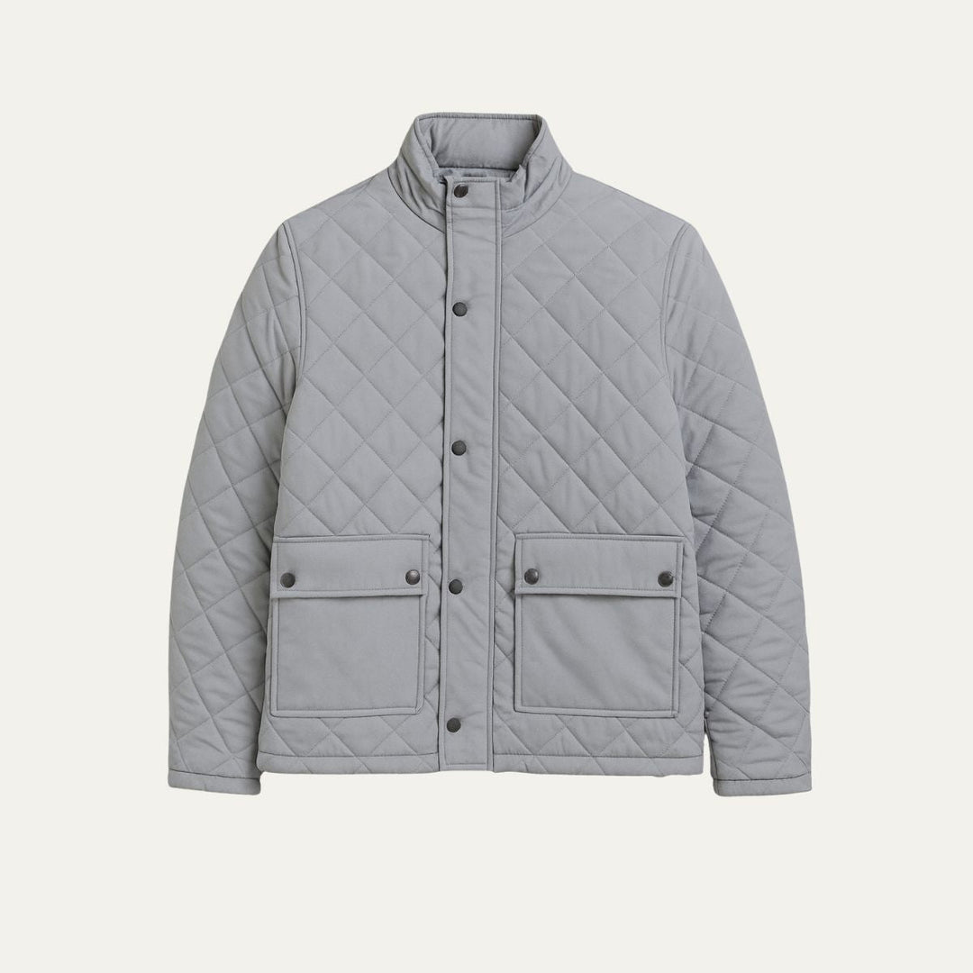 Chester sort quiltet jakke - herre Heritage Field frakke