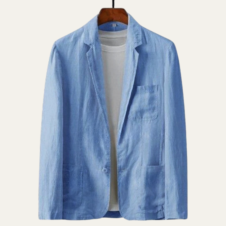 Freja Andersen | Herre let hør enkeltknappet blazer