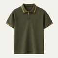 Meadowcrest Ridge herre poloshirt med Contrast Trim | militærgrøn