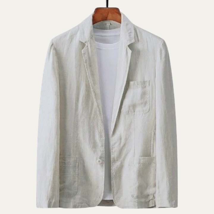 Freja Andersen | Herre let hør enkeltknappet blazer
