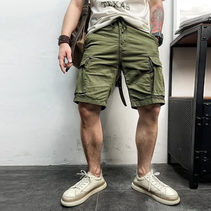 Freja Andersen | Herre Durable afslappet Cargo shorts med lommer