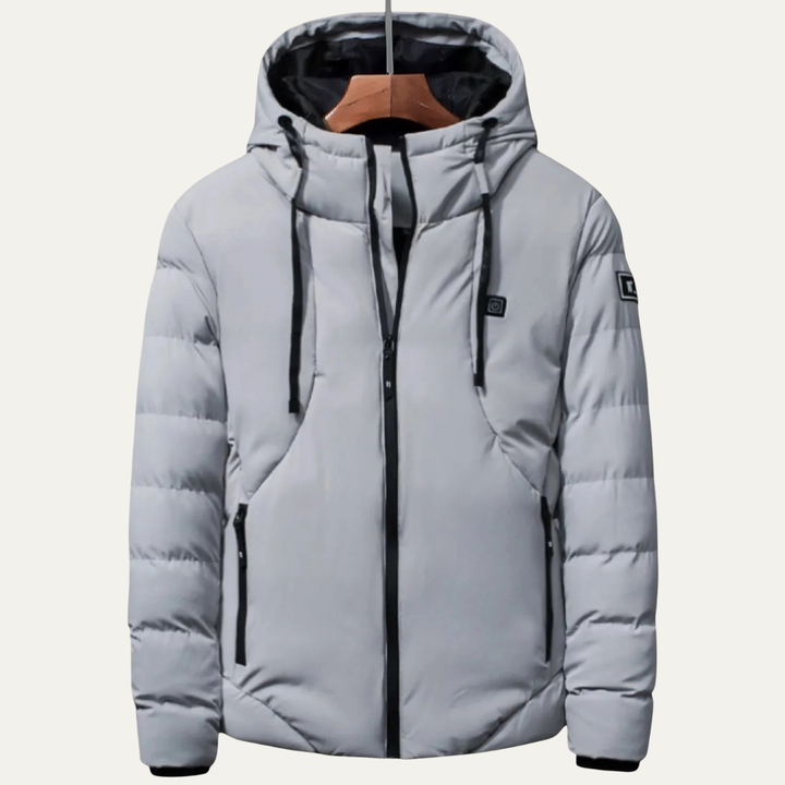 Freja Andersen | Herre varm Heated puffer Down jakke