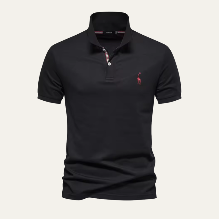 Freja Andersen | Herre bomuld stilren poloshirt