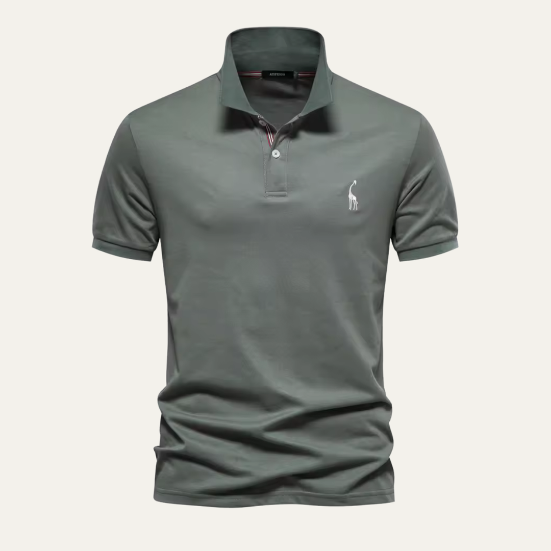 Freja Andersen | Herre bomuld stilren poloshirt
