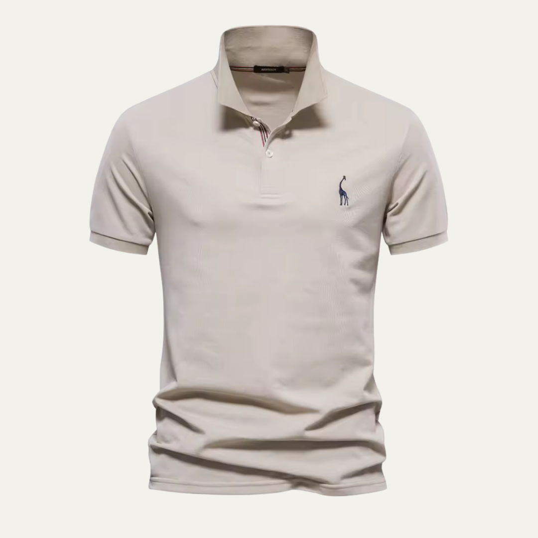 Freja Andersen | Herre bomuld stilren poloshirt