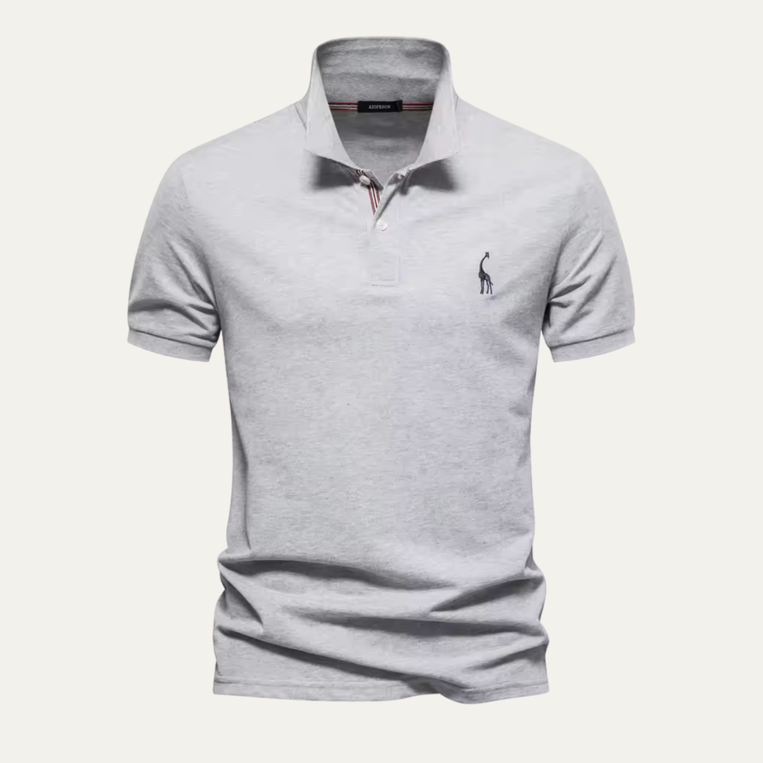 Freja Andersen | Herre bomuld stilren poloshirt
