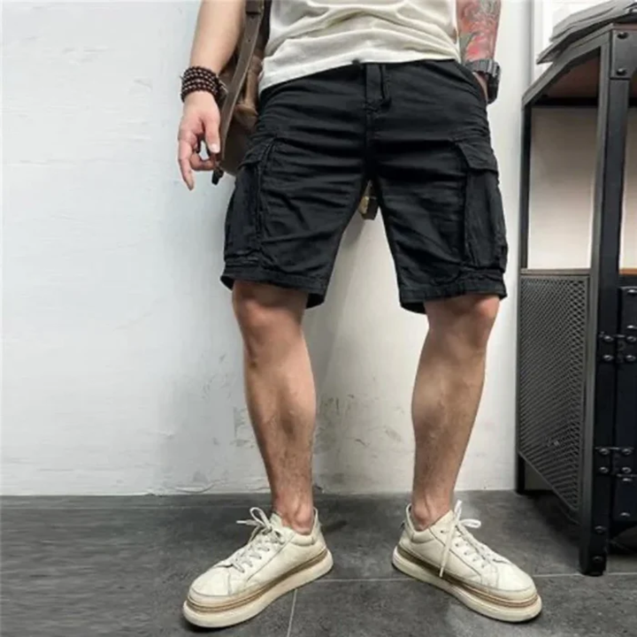 Freja Andersen | Herre Durable afslappet Cargo shorts med lommer