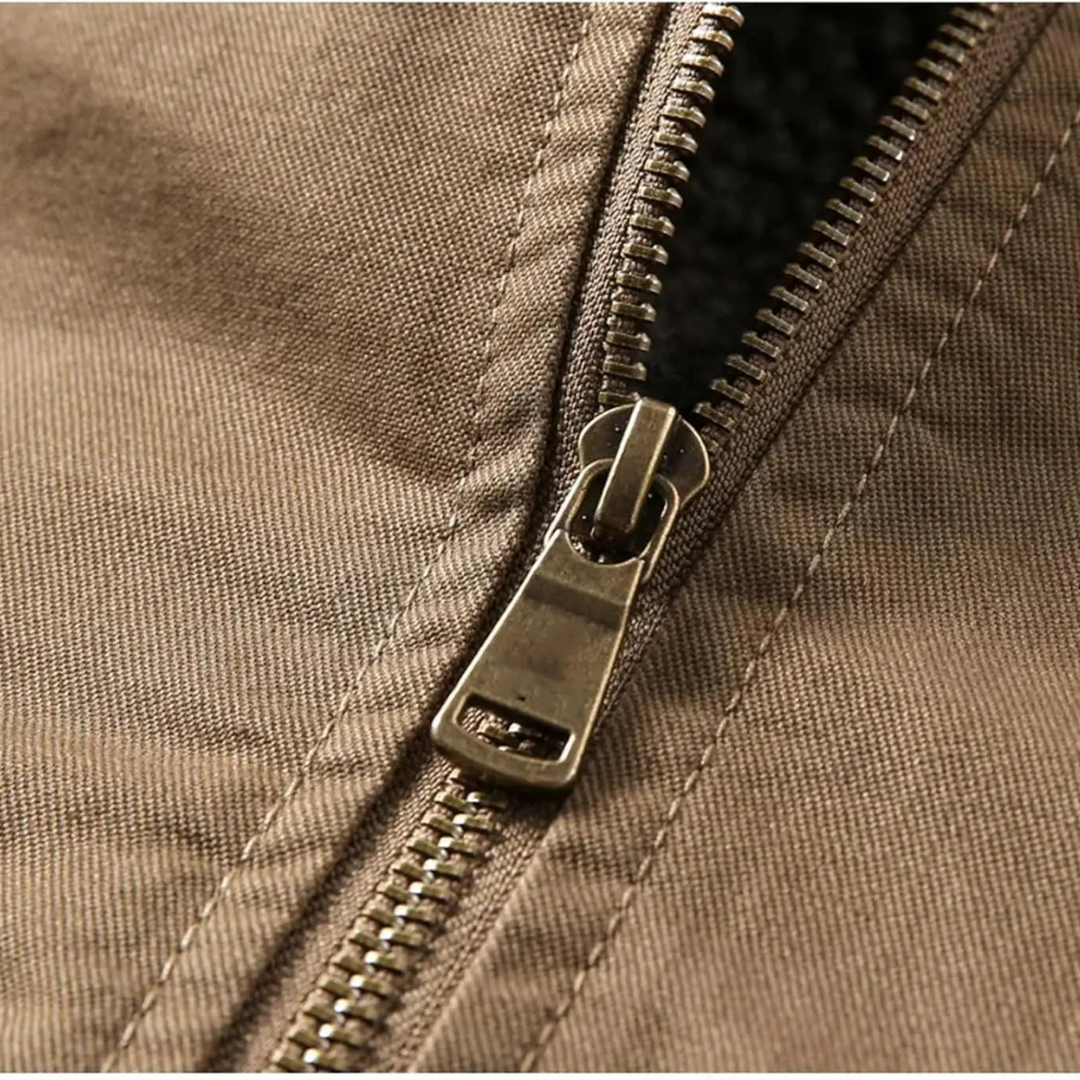 Freja Andersen | Herre Shearling Line vinter bomberjakke