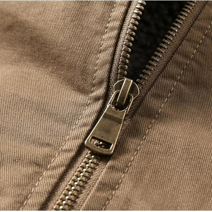 Freja Andersen | Herre Shearling Line vinter bomberjakke