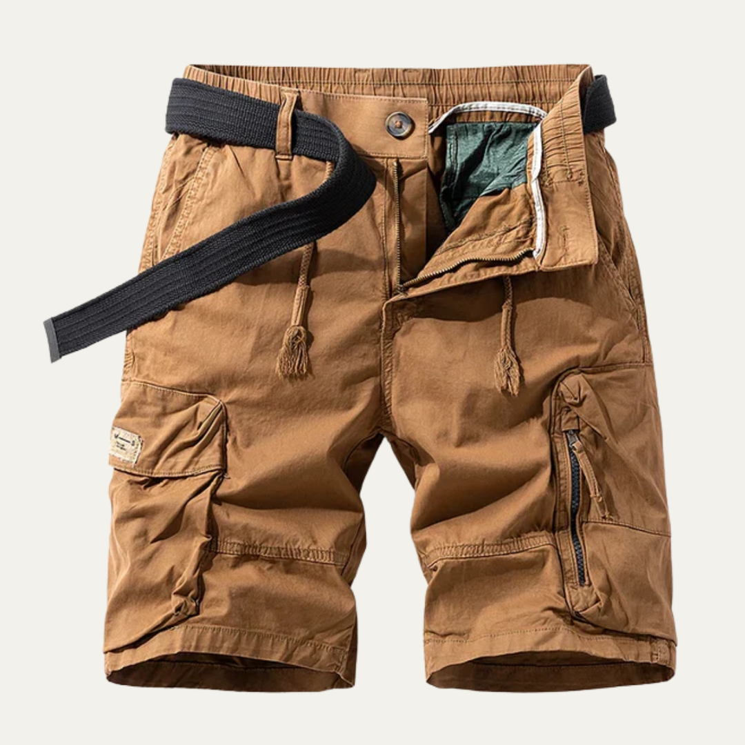 Freja Andersen | Herre afslappet Utility bomuld Cargo shorts