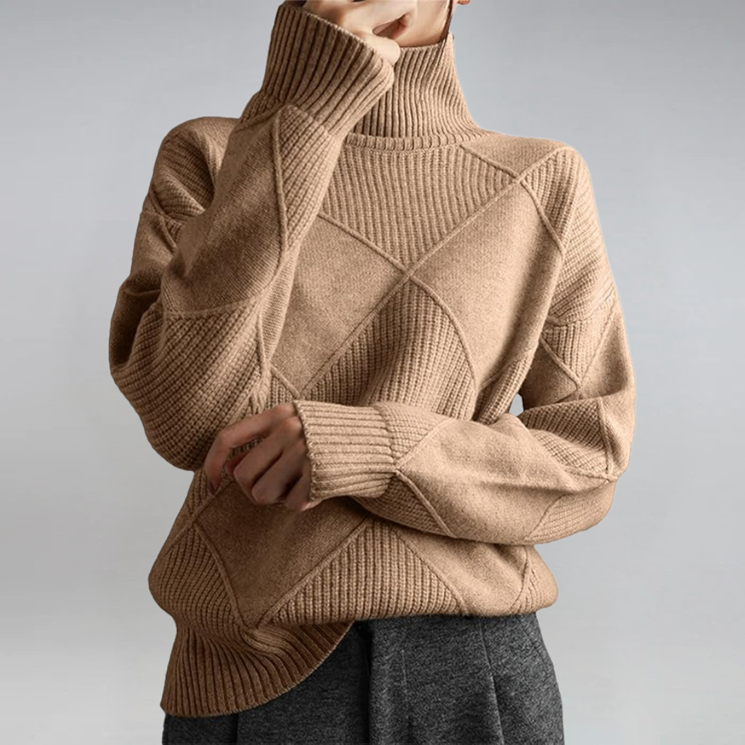 Carol | Cashmere Luxe rullekravetrøje — 2