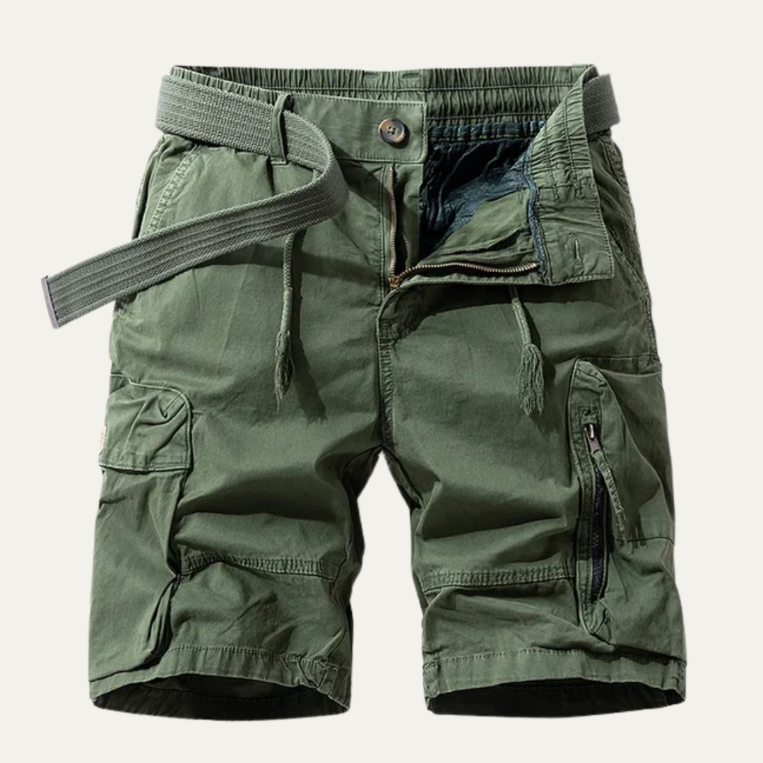 Freja Andersen | Herre afslappet Utility bomuld Cargo shorts
