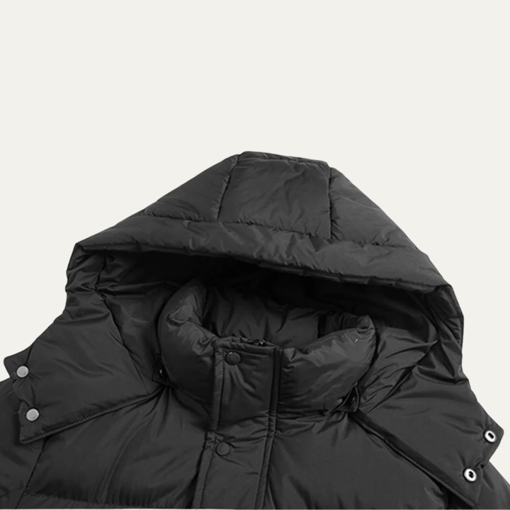 Freja Andersen | Herre trendy Detachable Hood løs pasform jakke