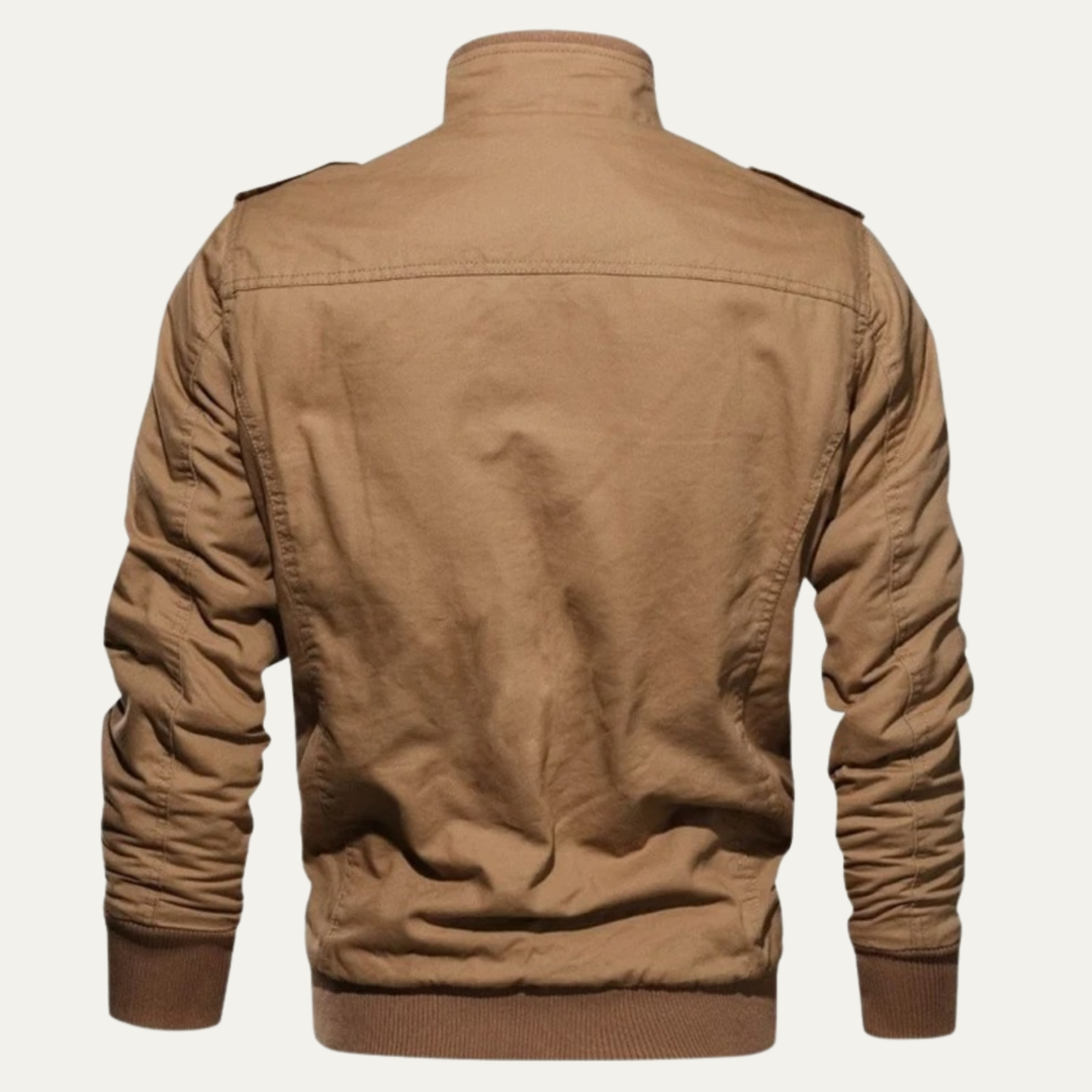 Freja Andersen | Herre tyk Plush Lined Windproof bomberjakke