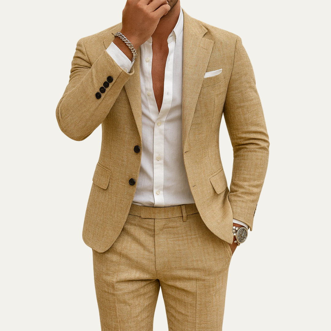 Freja Andersen | Herre slim fit sæt - Two Piece business Wedding jakkesæt
