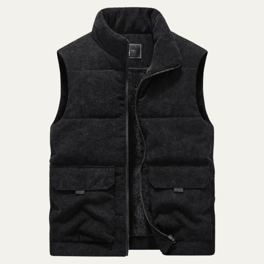 Freja Andersen | Herre fløjl Lighweight quiltet Gilet