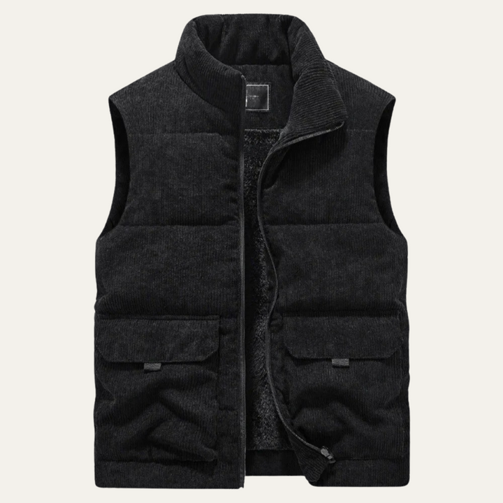 Freja Andersen | Herre fløjl Lighweight quiltet Gilet