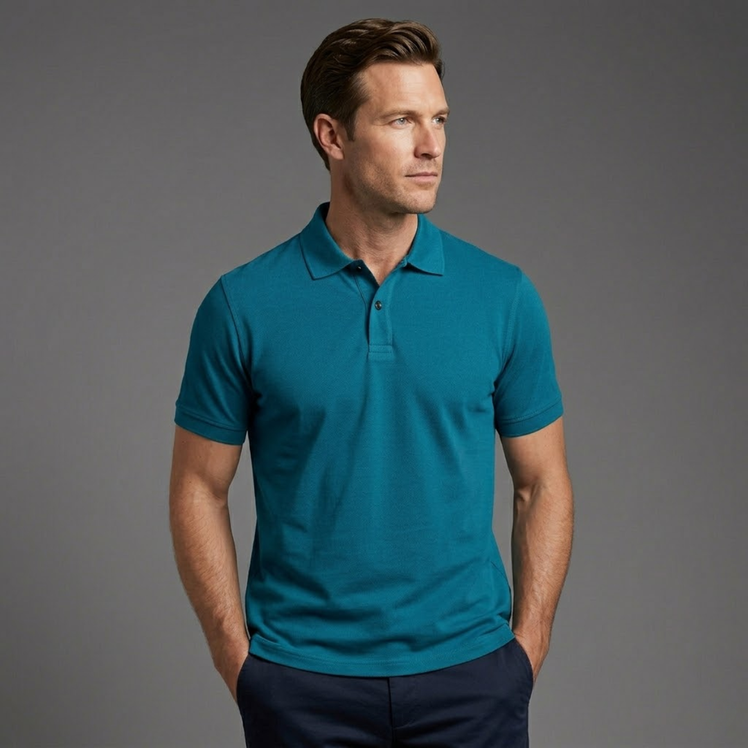 Freja Andersen | Herre stilren stretch poloshirt