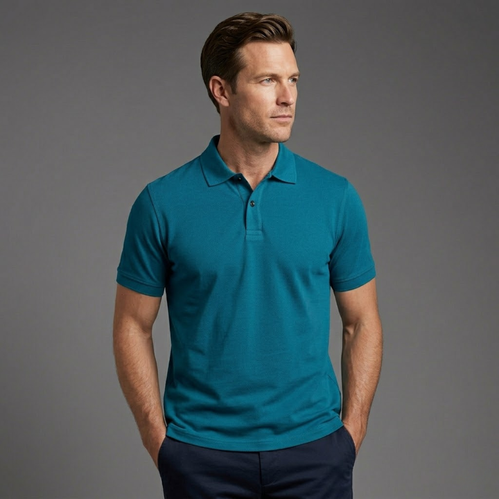 Freja Andersen | Herre stilren stretch poloshirt