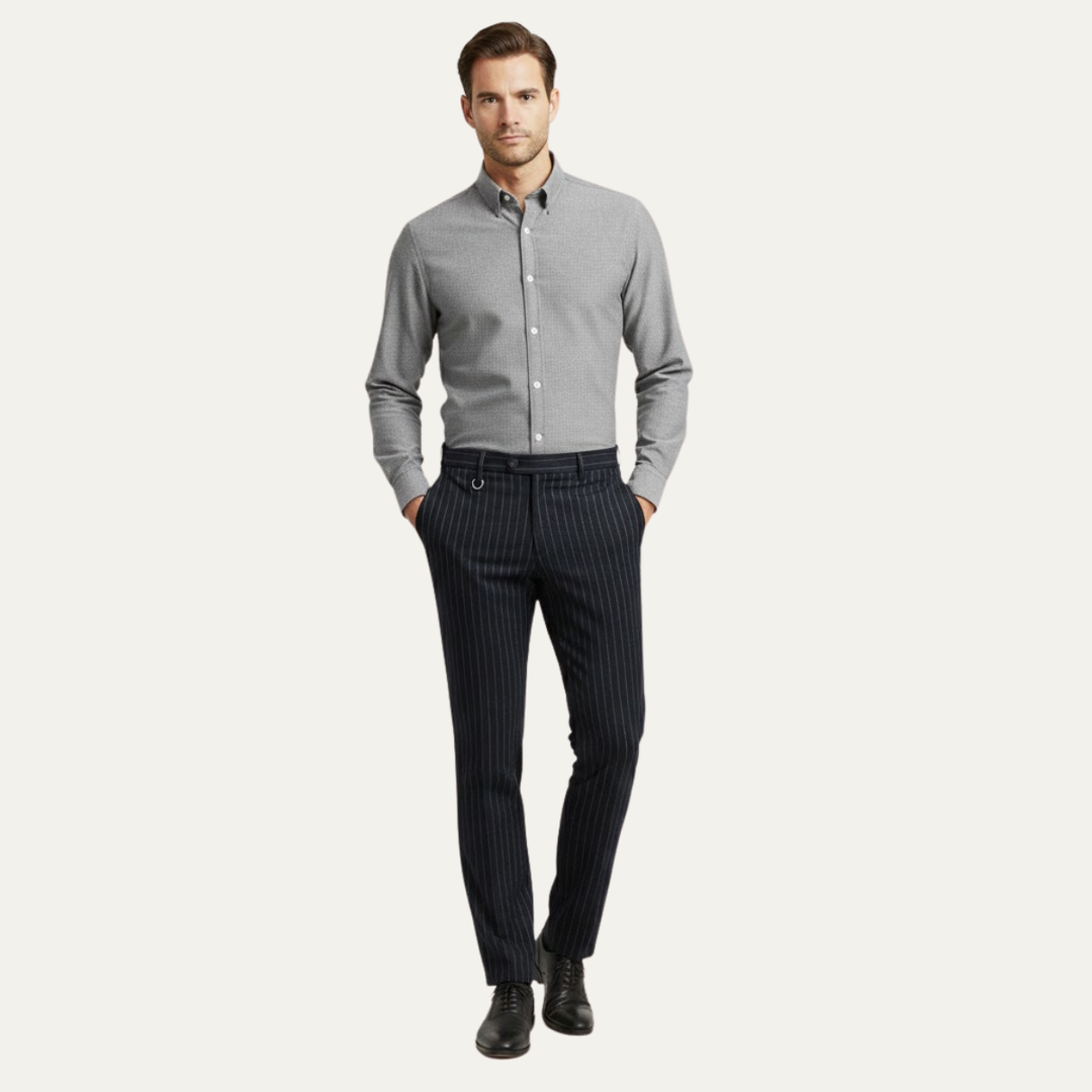 Freja Andersen | Herre slim fit stretch luksus pæne bukser